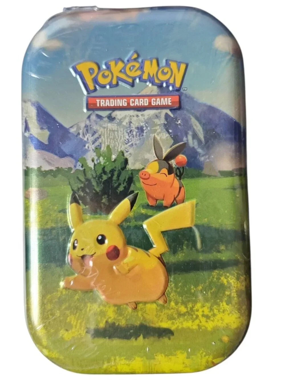 Pokemon TCG Mini Tin Mega Evolution Ascended Heroes With 2 Booster Packs Sticker